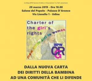 presentazione carta dei diritti della bambina