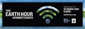 luci spente per “ Earth Hour 2019”,