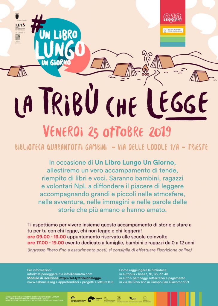 Un libro lungo un giorno - La Tribù che Legge